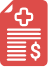 Icon of hospital bill